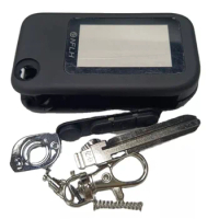 New B94 Key Case Keychain Trinket for 2-way Car alarm System Starline B92 B94 LCD remote control key Fob cover keychain alarm