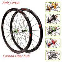 700C ultralight aluminum alloy road bike wheelset 40mm sealed edge carbon fiber bearing colorful cube reflective wheel set