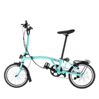Folding Bike 16-Inch Bicycle For Students Adult