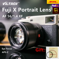 Viltrox 56mm f1.4 STM Autofocus lens for Fuji X-mount Mirrorless cameras X-Pro3 X-T2 X-T3 X-T4 X-T20 XT-30