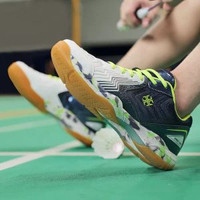 專業排球鞋男防滑耐磨透氣比賽運動訓練鞋中學生羽毛球鞋網球鞋男