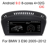 Android 9.0 8 cores 4G+32G Car multimedia Player Navigation GPS radio For BMW 3 E90 E91 E92 E93 Original CIC