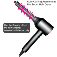 New Curling Nozzle Curling Attachment For Dyson Hair Dryer Supersonic Curling Nozzle For Super Hair Dryer Attachments