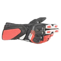 NEW Alpine Gp Pro Sp-8 V3 Motorcycle Leather Long Motorbike Racing Touch Screen Gloves