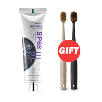 อาหารพร้อมทาน [ซื้อ 1 แถม 2] Dr.Ritta SP68 ยาสีฟัน ฟัน คราบฟัน ลมหายใจสดชื่น ใช้ได้ทุกวัน 100g ！