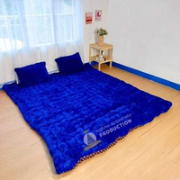 SKY - Kasur Gender Bulu Lantai Rasfur 200 / 180 / 140 / 120 Surpet Premium Jumbo Tebal Bonus 2 Banta
