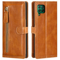Leather Skin Flip Wallet Book Phone Case Cover For Samsung A12 Case A32 5G Cover for Samsung Galaxy A12 A52 A72 Funda A 12