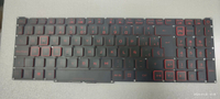 ใหม่สเปนแป้นพิมพ์ Backlit คำสีแดงสำหรับ Acer Nitro 5 7 AN515-54 43 44 AN515-55 AN517-51 52 AN715-51