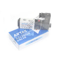 Original AIRTAC solenoid valve pneumatic accessories cylinder directional valve 4v110-06