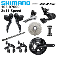 SHIMANO 105 R7000 11s Group 2x11S ST SHIFT LEVER Right Left Pair 11v RD R7000 GS FD R7000 BR-R7000 FC-R7000 BBR60 CS-R7000 Set