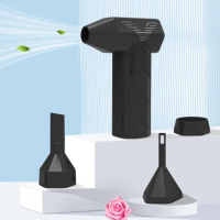 【ZIELE】13萬轉無刷電機吹塵機 手持無線暴力渦輪吹塵槍(吸塵器 抽氣機 吹塵器 打氣機 鼓風機 除塵槍)