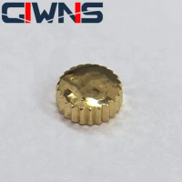 For Tag Heuer Calera Watch Gold Head Handle Crown Accessories