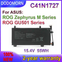 DODOMORN New C41N1727 Battery For ASUS ROG Zephyrus M GM501 GM501G GM501GM GM501GS GU501 GU501GM