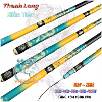 Cần câu tay Thanh Long Kiếm độ cứng 6H chính hãng ZTYL chuyên câu đơn câu đài tặng ngọn phụ