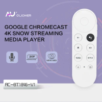 New Universal Remote Compatible With Google Chromecast 4k Snow Voice Remote for G9N9N/GA01409-US/GA01919-US/GA01920