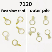 Watch Accessories Suitable For 7120 Mechanical Movement Swing Clamp Plate Outer Pile Fast Slow Card SZ1 SS7 Clock Parts