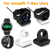 SmartWatch Charger Stand Mount Silicone Dock Holder for Amazfit T-Rex Ultra Charging Dock Bracket Display Stand Cradle