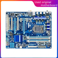 Used LGA 1156 For Intel P55 GA-P55-UD3 P55-UD3 Computer USB2.0 SATA2 Motherboard DDR3 16G Desktop Mainboard