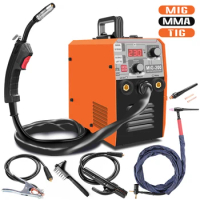 MIG-200 Airless Two-protection welding machine MIG/MMA/TIG Integrated Three-purpose multi-function Electric welding machine