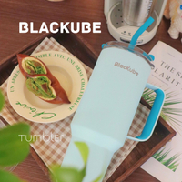 BLACKUBE 吸管直飲雙飲保溫杯 TUMBLER 1200ml (陶瓷內膽)