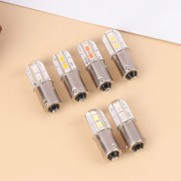 หลอดไฟ LED, BA9S, อัพเกรด 6V, หลอดไฟ 4LED, เปลี่ยนสำหรับไฟฉาย, ไฟหน้า, ไฟมอเตอร์, ไฟจักรยาน, เหมาะสำ