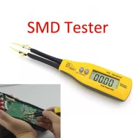 HP-990B Digital multimeter Resistor Capacitance SMD Tester Meter Multimeter Smart tweezer multimeter Tester Multimeter