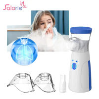 Handheld Ultrasonic Nebulizer Portable Silent Inhalers Nebulizer Mist Discharge Asthma Inhaler Autom
