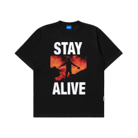 Áo thun Insurgent Club - Kaos Stay Alive màu đen