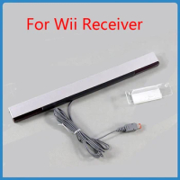 For Wii Receiver For Nintendo Wii Controller Wired Infrared Receive IR Signal Ray USB Plug Wave Sensor Bar Remote Accessoire