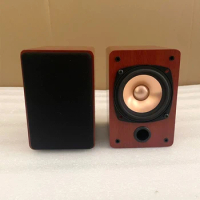 KYYSLB 3 Inch Passive Bookshelf Speaker Home Theater System Sound Amplifier LoudSpeaker Wooden Fever Diy Computer Audio Speaker
