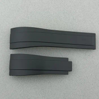 High quality 20mm watch strap rubber waterproof watch strap accessories watch accessories watch strap stainless steel buckle
