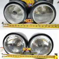reflektor refector Refektor double harley headlamp lampu depan twin