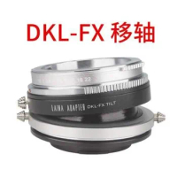 DKL-FX tilt lens adapter for Voigtlander Retina DKL Lens to Fujifilm FX XE3/XE1/XH1/XA7/XA10/xt10 xt30 xpro2 xt4 xt100 camera