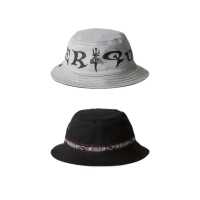 【Quiksilver】男款 配件 雙面戶外運動帽 漁夫帽 FORTUNE BUCKET(黑色)
