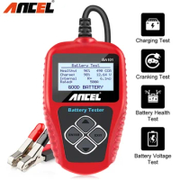 Ancel BA101 Car Battery Tester 12V 100-2000CCA 220AH Auto Load Battery Analyzer Multi languages Car Battery Charging Tester