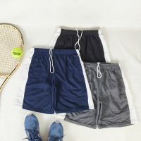 Celana Pendek List Putih Pria Wanita Kolor Boxer pantai daleman ukuran kecil sampai jumbo M, L, XL, 