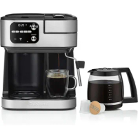 Cuisinart Coffee Maker Barista System, Center 4-In-1 Coffee Machine, Single-Serve Coffee