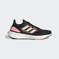 Adidas Pureboost 22 W [HQ8581] 女 慢跑鞋 運動 訓練 路跑 短跑 緩震 透氣 黑 粉