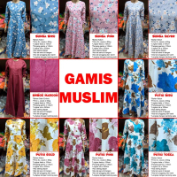 Baju Gamis Syari Wanita KATUN JEPANG