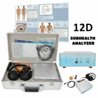 12D NLS CELL NLS AURA CHAKRA IRIS Scanner Sub Body Analyzer NON LINEAR Analyser Bio Analysis Quantum