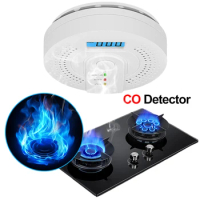 Digital Carbon Monoxide Detector Sound Warning Battery Powered CO Gas Monitor Alarm Detector Portable CO Detector Home Use