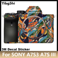 For SONY A7S3 A7S III Anti-Scratch Camera Sticker Protective Film Body Protector Skin A7S Mark 3