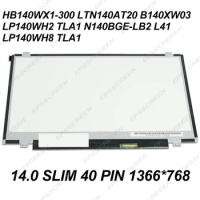 14.0" PANEL FOR ASUS K450C X401U/A S400 x402c X451C D451v W408L X450C LED LCD MATRIX SCREEN DISPLAY 14.0 SLIM 40 PIN