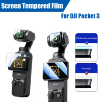 Screen Tempered Film For DJI Pocket 3 Camera Screen Protector Film for DJI Osmo Pocket 3 Lens Film Accessory