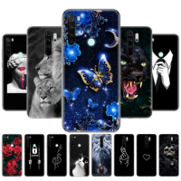 For Xiaomi Redmi Note 8T Case Silicone Painting Soft TPU 8 Global Fundas Coque NOTE PRO