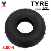 Motorcycle Size 3.00-4 Inch Tube Bike Tubeless Vacuum Tyres For Electric Scooters Tricycle Stroller 