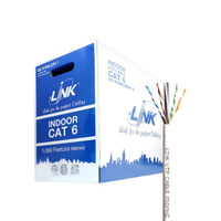 สายแลน CAT6  UTP รุ่น US-9106LSZH-1 ขนาด 100 เมตร สีขาว