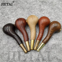 Creative Design Natural Wooden Smoking Pipe Multi-Function Ebony Wood Cigarette Filter Pipe Tobacco Pipe Portable Smoke Tool