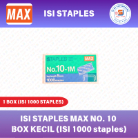 ISI STAPLES MAX NO. 10 (1 BOX ISI 1000 Staples)