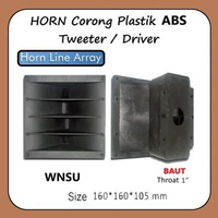 HORN LINE ARRAY DRIVER CORONG TWEETER PLASTIK ABS BAUT 16 x 16 cm ( 160X160 ) WNSU